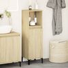 vidaXL Bathroom Cabinet Sonoma Oak Engineered Wood Bathroom Cabinet