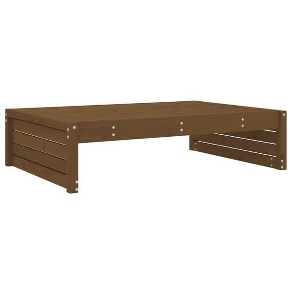vidaXL Garden Lounge Set Honey Brown Solid Pine Wood, Plywood Medium