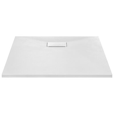 vidaXL Shower Base Tray SMC White 31.5"x31.5"