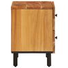 vidaXL Bedside Cabinet Natural wood Solid Acacia Wood