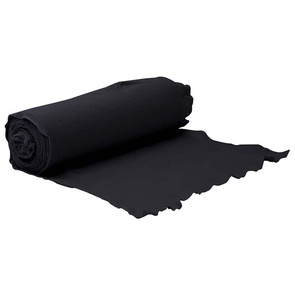 vidaXL Geotextile Membrane Black Polyester Fiber 1 x 164 ft Durable