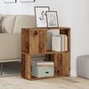 vidaXL Book Cabinet Old wood Engineered wood Medium Book Cabinet