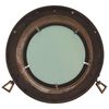 vidaXL&nbsp;Porthole Mirror&nbsp;Wall Hanging&nbsp;&Oslash;15"&nbsp;Aluminum and Glass