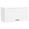 vidaXL Wall-mounted Shoe Cabinet White Engineered wood Compact