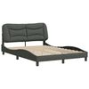 vidaXL Bed Frame Dark Grey