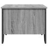 vidaXL Coffee Table Grey Sonoma Engineered Wood Low, small Coffee Table