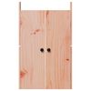 vidaXL Kitchen Door 2 pcs Brown 19.69 x 3.54 x 32.28 in
