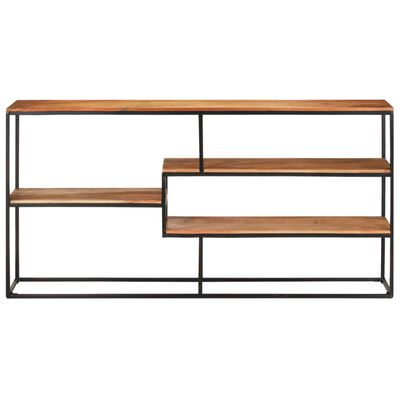 vidaXL Sideboard 59.1"x11.8"x29.5" Solid Acacia Wood