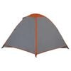 vidaXL Camping Tent Dome 2-Person Orange Waterproof