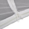 Mongolia Net Mosquito Net 2 Doors 6' 7" x 3' 11" x 4' 3" White