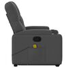 vidaXL Stand Up Massage Recliner Chair Dark Gray