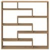 vidaXL Wall Cube Shelf Artisan oak Engineered wood Medium