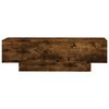 vidaXL Coffee Table Smoked Oak Engineered wood Medium Durable