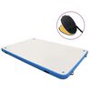vidaXL Inflatable Floating Deck Blue and White High-density PVC, PVC fabric