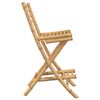 vidaXL Outdoor Bar Stool Natural Bamboo Standard Outdoor Bar Stool Size