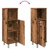 vidaXL Bathroom Cabinet Old wood Engineered wood Slim Bathroom Cabinet