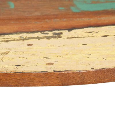 vidaXL Round Table Top 19.7" 0.59"-0.63" Solid Reclaimed Wood