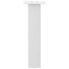 vidaXL Coffee Table Leg White Powder-coated steel Medium Heavy Duty