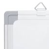 vidaXL Magnetic Whiteboard Foldable 39.4"x31.5"x0.7" Aluminum