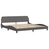 vidaXL Bed Frame Grey