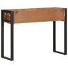 vidaXL Console Table Multicolour Solid reclaimed wood 39.4x13.8x29.5 in