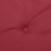 vidaXL Patio Bench Cushion Wine Red 70.9x19.7x1.2" Oxford Fabric