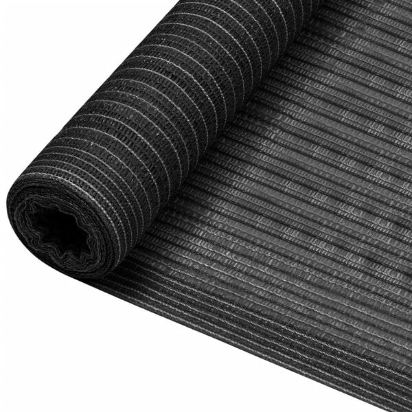 vidaXL Privacy Net Anthracite 3.3x32.8' HDPE 1.64 oz/ft&sup2;