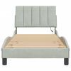 vidaXL Bed Frame Light Grey
