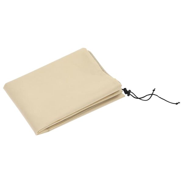 vidaXL Plant Fleece Cover Set of 2 Beige