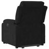 vidaXL Electric Stand up Massage Recliner Chair Black Velvet