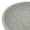 vidaXL Countertop Basin Grey Round Φ16.1x5.5" Ceramic