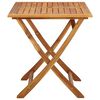 vidaXL 5 Piece Patio Dining Set Solid Acacia Wood