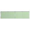 vidaXL Planter Green 160 x 40 x 75 cm Steel