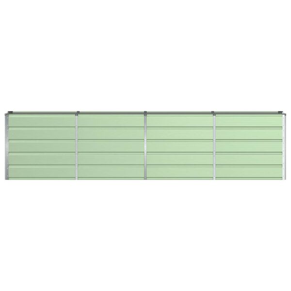 vidaXL Planter Green 160 x 40 x 75 cm Steel