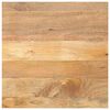 vidaXL Table Top 31.5"x31.5"x1.5" Square Solid Wood Mango