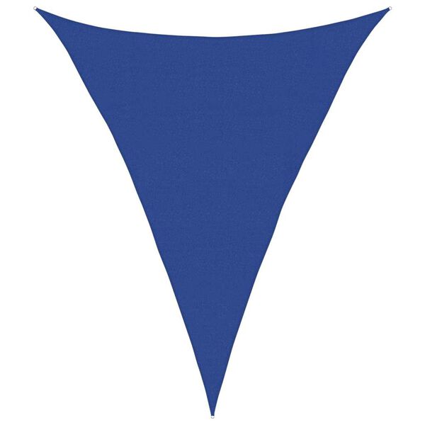 vidaXL Sunshade Sail Blue 100% High-Density Polyethylene (HDPE)