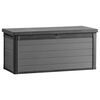 Keter Outdoor Storage Box Gray Polypropylene Large Storage