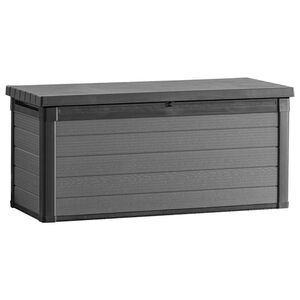 Keter Outdoor Storage Box Gray Polypropylene Large Storage
