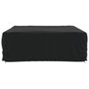 vidaXL Garden Furniture Cover Black 420D Oxford with PU coating