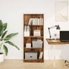 vidaXL Bookcase Old wood Engineered wood 23.6 x 9.4 x 56.3 in Bookcase