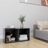 vidaXL TV Cabinet Set of 2 Grey Engineered wood
