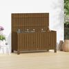 vidaXL Garden Storage Box Honey brown Solid pine wood Medium
