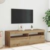 vidaXL TV Cabinet Artisan Oak Engineered Wood 47.2x13.8x15.7 in