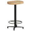vidaXL Bar Stool Set of 2 Natural wood