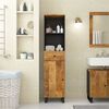 vidaXL Bathroom Cabinet Honey brown Solid mango wood, engineered wood, iron