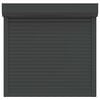 vidaXL Roller Shutter Aluminium 39.4x39.4" Anthracite