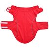vidaXL Dog Raincoat Red Polyester Large Water-resistant materials