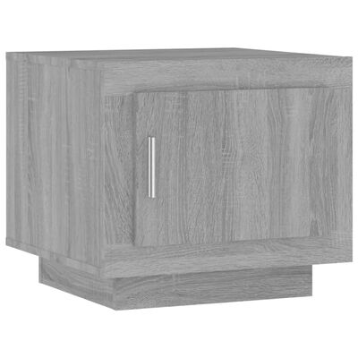 vidaXL Coffee Table Gray Sonoma 20.1"x19.7"x17.7" Engineered Wood