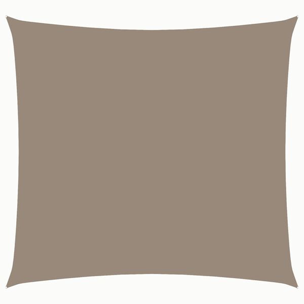vidaXL Sunshade Sail Oxford Fabric Square 23.0x23.0' Taupe