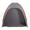 vidaXL Storage Tent Gray and Orange Waterproof